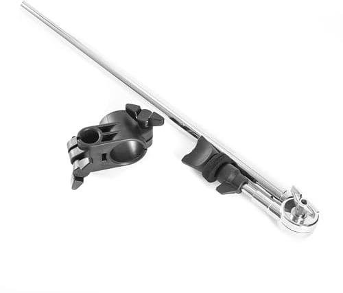 Fame FPHCY Cymbal Pad Holder, Robuste E-Drum Hardware, Multiclamp, Rundes Rohrprofil, Kompatibel mit allen E-Drum Racks, Geeignet für Fame Cymbal Pads