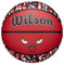 Wilson NBA Team Graffiti Basketball – Chicago Bulls, Größe 17,8–74,9 cm