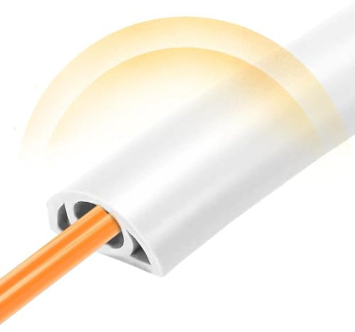 Acunny Cable Protection Flooring, Cable Protection Flooring - Flame Retardant PVC Flexible Cable Protection Flooring,Self Adhesive Cable Protection for Cable Management