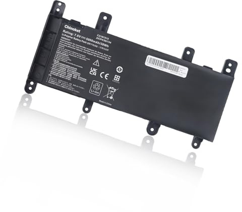 Chinoket Batería Portátil C21N1515 para ASUS EeeBook X756UW X756UQ X756UV X756U X756UJ X756UA X756UX X756UB X756UQ X756UXM R753U R753UA R753UB R753UJ Series Notebook 0B200-01800100