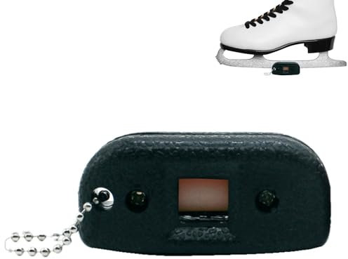 Schlittschuh-Schärfwerkzeug | Breitenverstellbares Schärfklingenwerkzeug | Schleifscheibe Für Schlittschuhkufen, Kufenschleifer Mit Schlüsselanhänger Für Hockey Und Eiskunstlauf