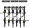 Support mural pour vélo de 48 pour 6 vélos et 5 casques, support de vélo mural, en acier avec une capacité de charge maximale de 500 kg