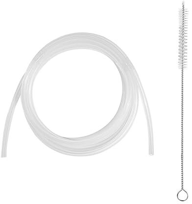 Milchschlauch 2m Ersatz - Reinigungsbürste | Kaffeevollautomat Kompatibel Mit Jura | Milchschlauch Mit Reinigungsbürstenclips