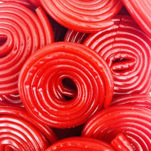 Strawberry Wheels Sweets 400g Bag Resealable Pouch Candy