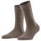 FALKE Damen Socken Softmerino W So Wolle Baumwolle einfarbig 1 Paar, Braun Pebble 5810, 37-38