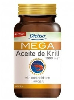 Omega Mega Krill 60 Cápsulas de Dietisa