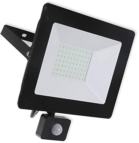 V-TAC LED Spot SMD 30 Watt naturweiß 4000 K Schwarz PIR Sensor Series