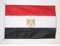 AZ FLAG - Drapeau Egypte - 45x30 cm - Pavillon Nautique Egyptien Spécial Bateau Et Extérieur En Maille Bloquée Avec Anneaux Plastiques Intégrés - 30g