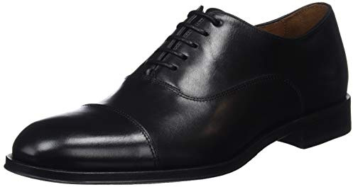 Lottusse L6965, Herren Oxfords, Schwarz (Ebony Negro), 40.5 EU