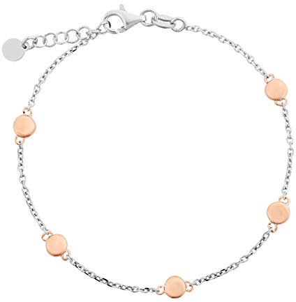 ORPHELIA Damen-Kettenarmband 925 Sterling Silber ZA-7385