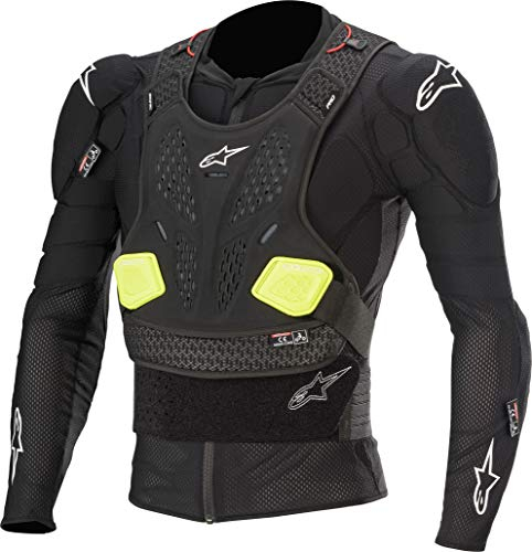 Alpinestars Bionic Plus Youth Protection Jacke, Langarm, Schwarz/Neongelb
