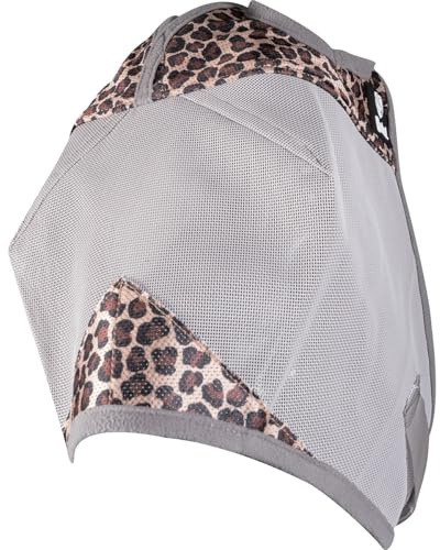Cashel Crusader Fly Mask, Standard (Leopard, Arabian)