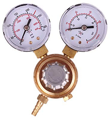 TC TECHNIC Druckminderer CO2 Argon MIG MAG WIG Schutzgas Schweiß Gas Druckregler 0-300 ZR-184