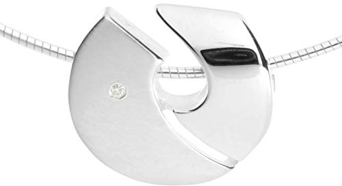 Halsreif mit Anhänger - Rica - Silber 925/000 - Brillant