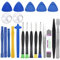 HQdeal Kit di Strumenti di Riparazione, 22 in 1 Kit Smontaggio Smartphone, Set Cacciaviti Precisione per Smartphone, PC, Laptop, Tablet, Elettronica