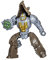 Hasbro Spielfigur Transformers: Aufstieg der Bestien Battle Changers Rhinox