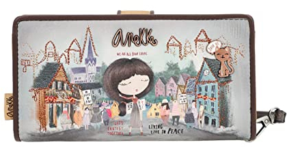 Anekke Wallet L with flap, kombi(voice), Gr. L, Bunt