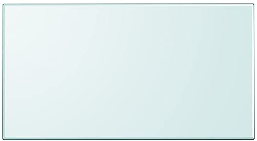homiuse Dessus De Table Rectangulaire En Verre Trempé 1200x650 mm Plateau De Table En Verre Trempé IdéAl Pour Les Tables à Manger Les Tables Basses Les Tables De Jardin Plateau De Table Meuble