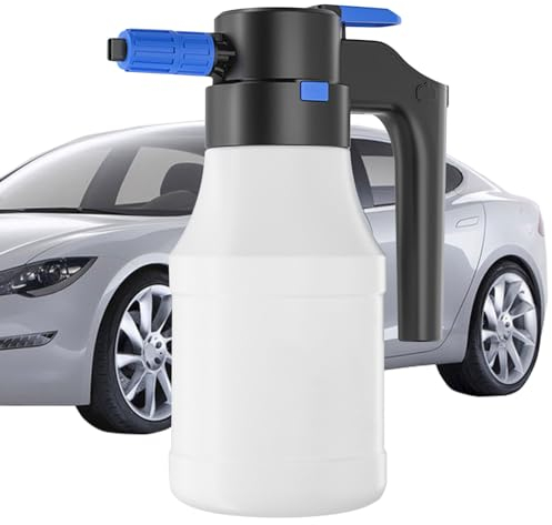 Covimou Car Washer Foam Sprayer,foam sprayer car wash,High Pressure Foaming Sprayer, Electric Detailing Sprayer, 1.5L Foam Sprayer, Spray Foam Cleaner for Car Washing Gardening Pet Grooming