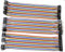 Cationplex 120pcs Multicolored 30cm Dupont Wire M/F, M/M, F/Female Jumper Wire (Cationplex 120pcs Multicolored 30cm Dupont Wire M/F, M/M, F/Female Breadboard Jumper Wires)