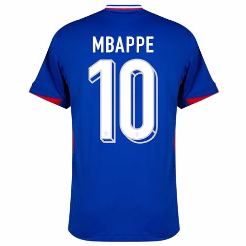 Mbappe 10# Frankreich Trikot Fußball Trikot 2024, Blau, Mittel