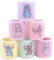 Stitch & Andzia Lot de 6 rouleaux à cheveux à scratch Disney
