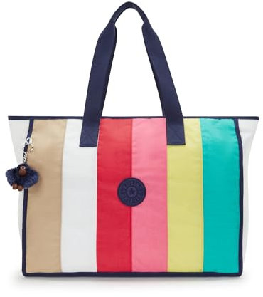 Kipling Blain Sac fourre-tout pour ordinateur portable 17, Arc-en-ciel., 17''L x 9.5''H x 5''D