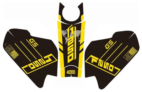 Tankschutz Aufkleber Motorrad Kraftstoff Tank Pad Aufkleber Schutz Aufkleber Für BM&W 40 Jahre R1250GS R1200GS Abenteuer GS R1200 R1250 LC ADV 2014-2022 2023