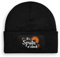 Prozente Momente It's Spritz o'clock - Beanie | Strickmütze | Wollmütze | Beanie mit Druck | lustige Sprüche | Apres-Ski | Winter | Schwarz