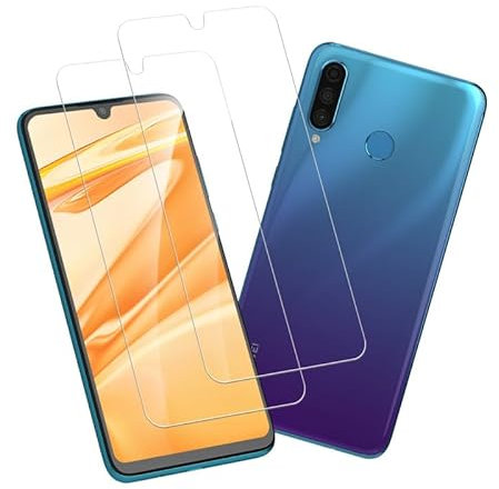 Joywing für Panzerglas Huawei P30 Lite Schutzfolie Huawei P30 Lite Displayschutz Folie Schutzglas, 9H Härte Kratzfest, Anti-Öl, Hohe Empfindlichkeit, 2 Stück