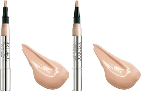ARTDECO Perfect Teint Concealer - Flüssig Concealer zum Abdecken von Augenringen - 1 x 1,8 ml (Packung mit 2)