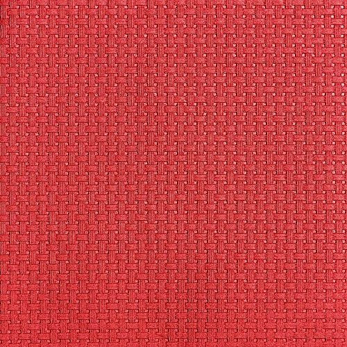 Leinen rot Design 3-lagig bedruckt Papier Serviette Stewo/20 pack – 33 x 33 cm