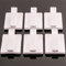 Jocbinltd Self Adhesive Hooks, Bill Clips, Sticky Hooks for Glass, Tiles, Metal and Veneer Surfaces, Pack of 6