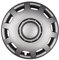 Premium Radkappen Radzierblenden Radblenden 'Modell: Granit' 4er Set, Farbe: Graphit-Grau, Felgendurchmesser:14 Zoll