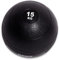 SUPRFIT - Medizinball 15kg - Speziell gummierter Slamball mit griffiger & Rutschfester PVC Oberfläche - Power Ball für Übungen im Schnellkraft- & Kraftausdauertraining ohne zurückprallen vom Boden