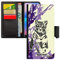 Coque pour Samsung Note 9 à Rabat Portefeuille Porte Cartes Chat Art magnetique Arbre Smartphone Peinture Fantaisie Pas Cher Minou Galaxy