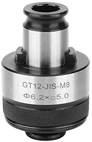 Spannfutteradapter, GT12-JIS-M8 Gewindeschneidmaschine Spannfeder Pneumatischer elektrischer Gewindeschneidbohrer Spannfutteradapter für Gewindeschneidmaschine, Tischbohrmaschine, Kipphebel