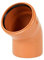 KG Rohrbogen DN110 45° PP Orange – Kanalrohr Abwasser