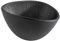 APS 85092 Melaminschale NERO Servierschale für vierlerei Speisen, 14,5 x 12,5 x 8 cm, 0,3 Liter