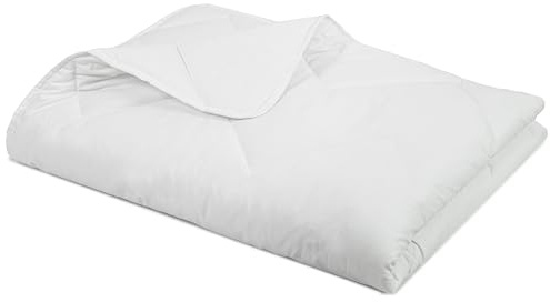 ZOLLNER Bettdecke Kochfest 50% Polyester, 50% Baumwolle, 135x200 cm, Weiß