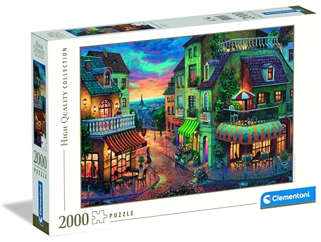 Clementoni Paris Puzzle - 2000 Teile Erwachsene - 97,5 x 66,8 cm - Scenic Puzzle für Erwachsene ab 14 Jahren