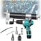 Cordless High Pressure Grease, 12000 Psi Cordless Grease Gun, Battery Operated Grease Gun 12.6V with Grease Gun Coupler, Carrying Case & Battery，Lithium Electric Power Industry-Grade Greaser