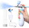 LOLPALONE 25 PSI Airbrush Wiederaufladbare Nagelmaschine 3 Hochdruckmodi Schnurloses Airbrush Kit für Nägel Kunst mit Reinigungswerkzeugen