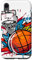 Basketball Graffiti Basketballspiel Basketballplatz Hülle für iPhone XR