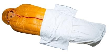 Schlafsack Outdoor Professionelle Camping Wandern Tyvek Schlafsack wasserdichte Abdeckung Bivy Futter Schutz Schlafsack(Color-01)