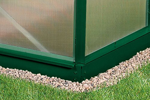 Vitavia Stahl-Fundament 1300, 6 cm für Gewächshäuser grün