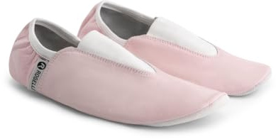 Rogelli Gymnastikschuhe Kinder - Unisex Turnschläppchen für Jungen & Mädchen - Flexibel, rutschfest & Atmungsaktiv - Schläppchen für Tanz & Sport - Rosa