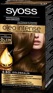 Syoss Oleo Intense 4-60 Goldbraun 115ml, 3er Pack (3x115ml)