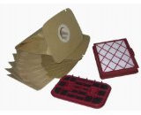 Service-Box geeignet für LUX1 D820 Royal Classic, Set = 10 Staubsaugerbeutel + 1 Micro-Hygienefilter + 1 Geruchsfilter