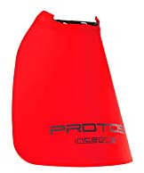 Protos einclipsbarer Nackenschutz für Schutzhelm, Farbe:rot